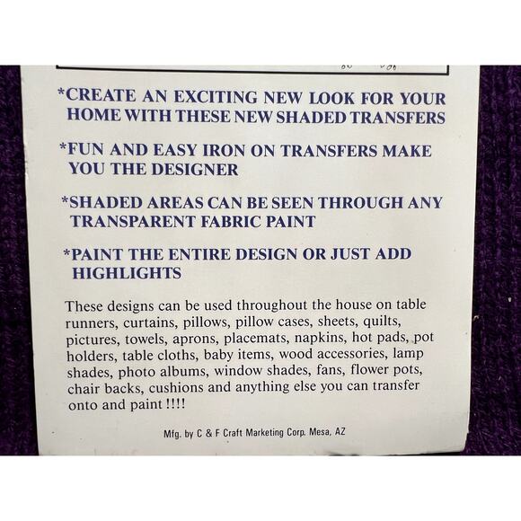 iron on transfers cartoon cats julie cook 1990s - Picture 5 of 5